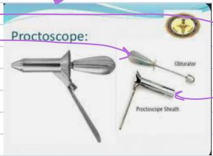Proctoscope Instrument